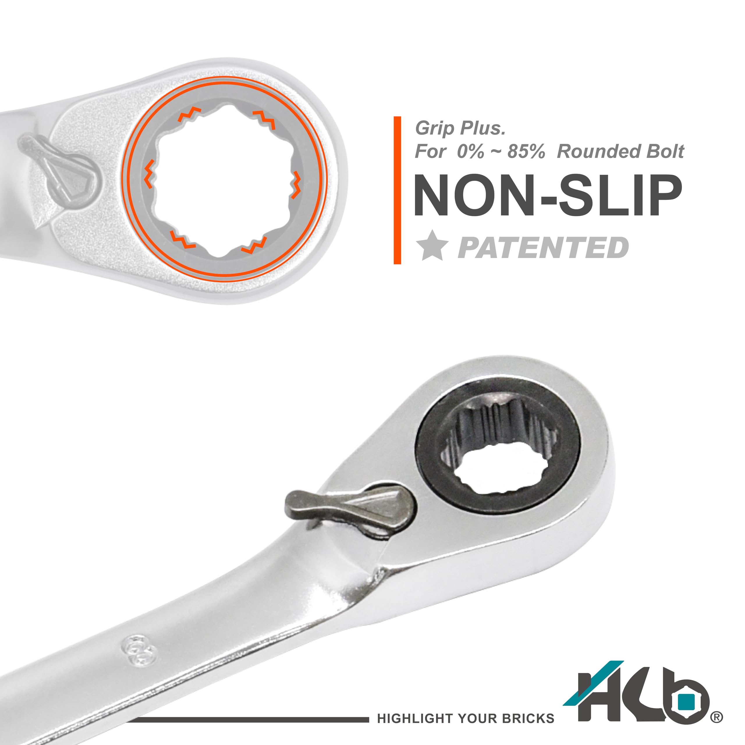 120-tooth Reversible Ratchet