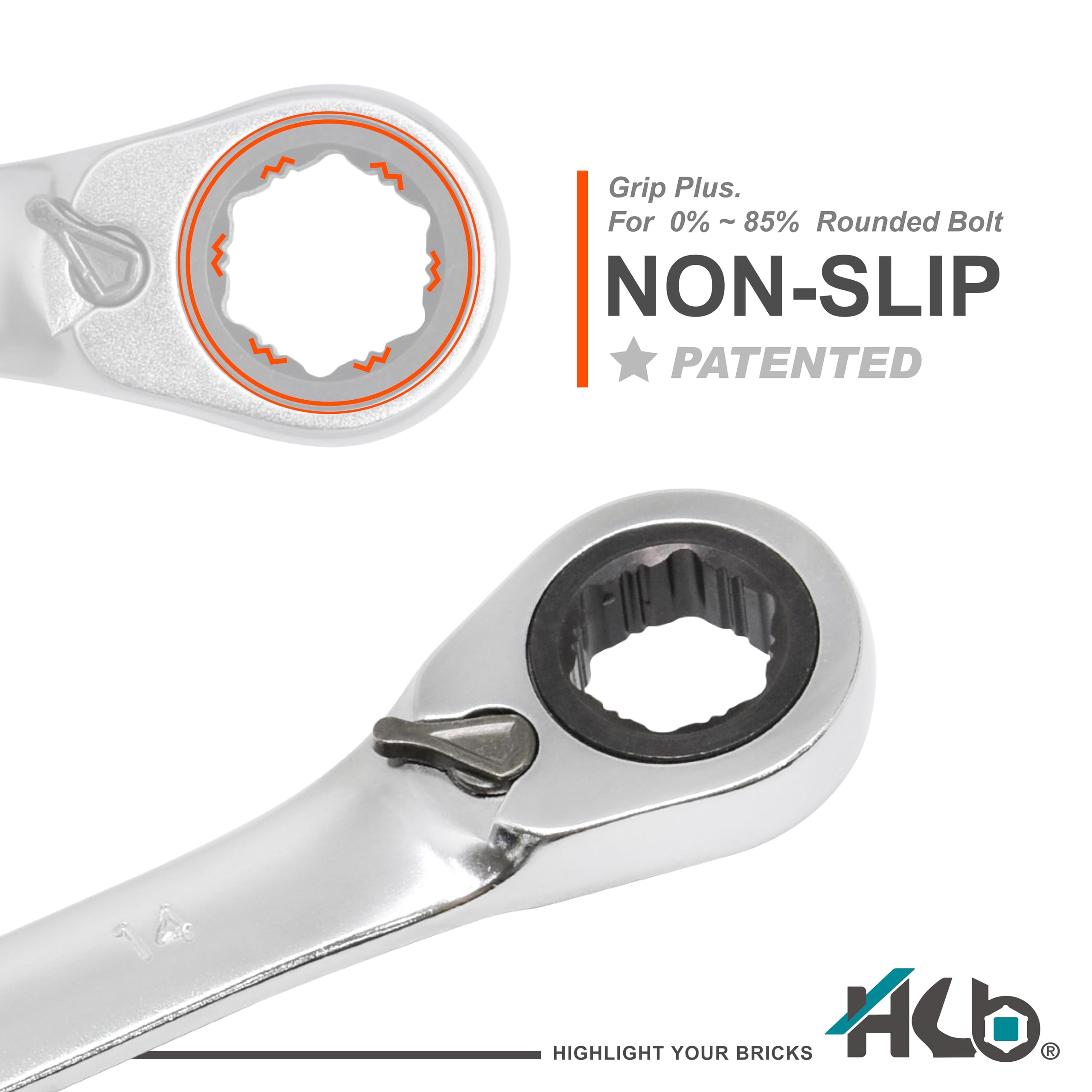 120-tooth Reversible Ratchet