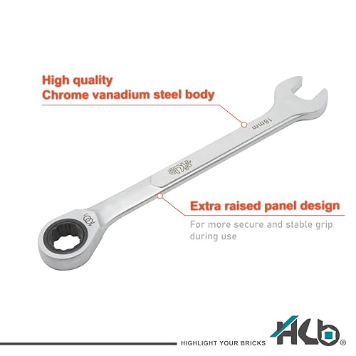 100-tooth Ratchet Wrench