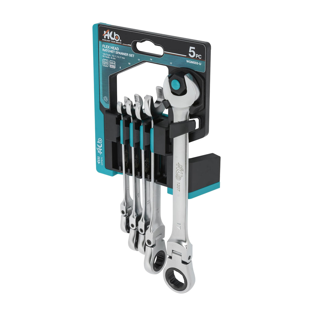 HB Flex Head Ratchet Wrench