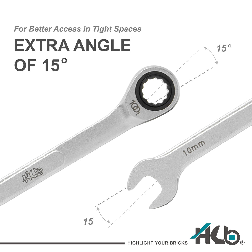 100-tooth Ratchet Wrench