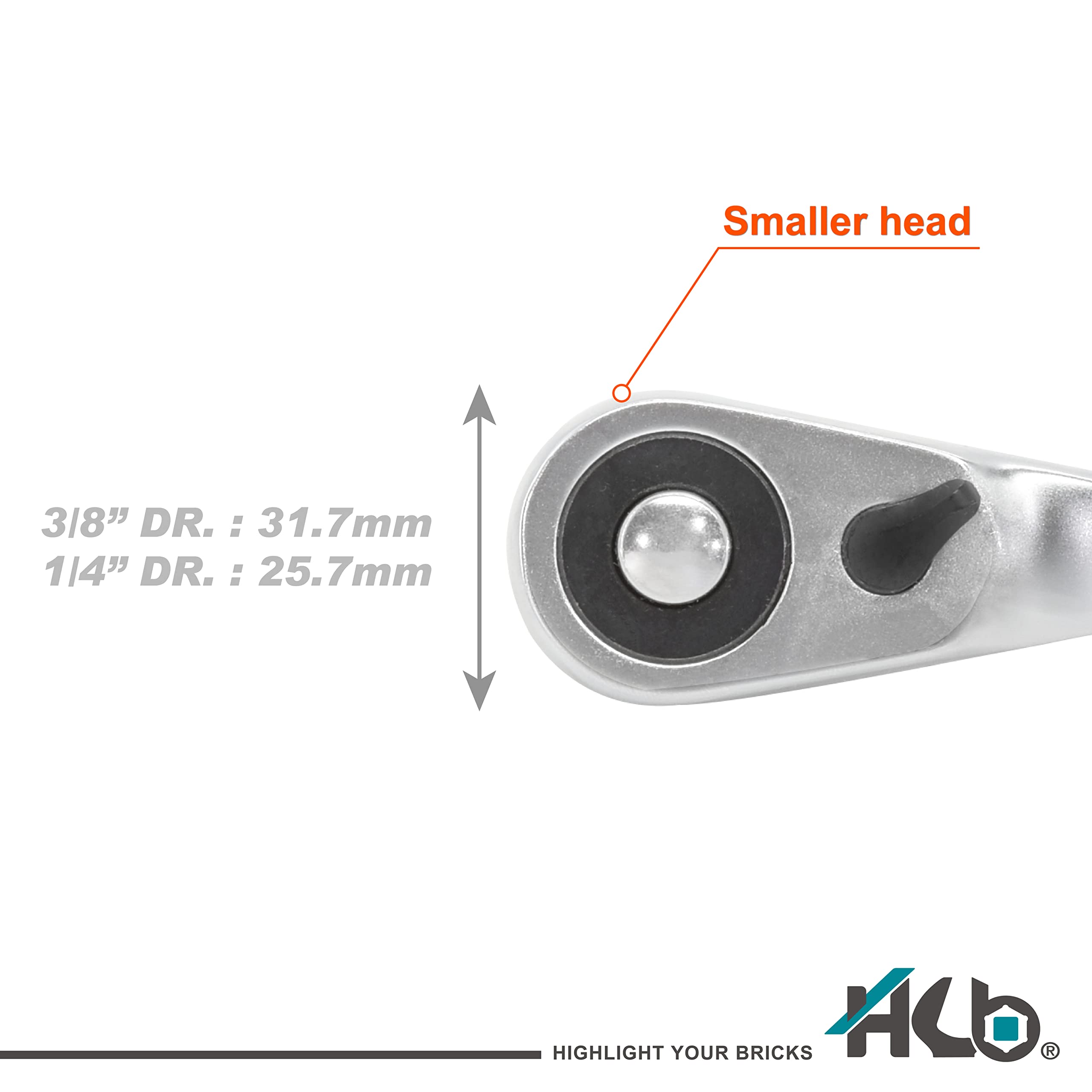 120-Tooth Ratchet Handle Set