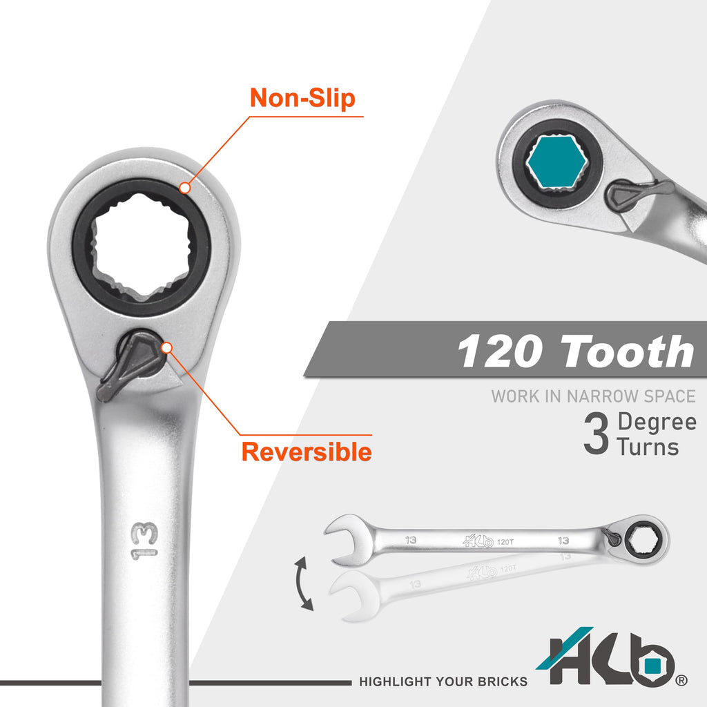 120-tooth Reversible Ratchet