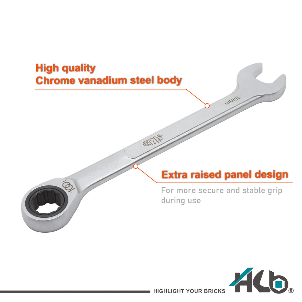 100-tooth Ratchet Wrench