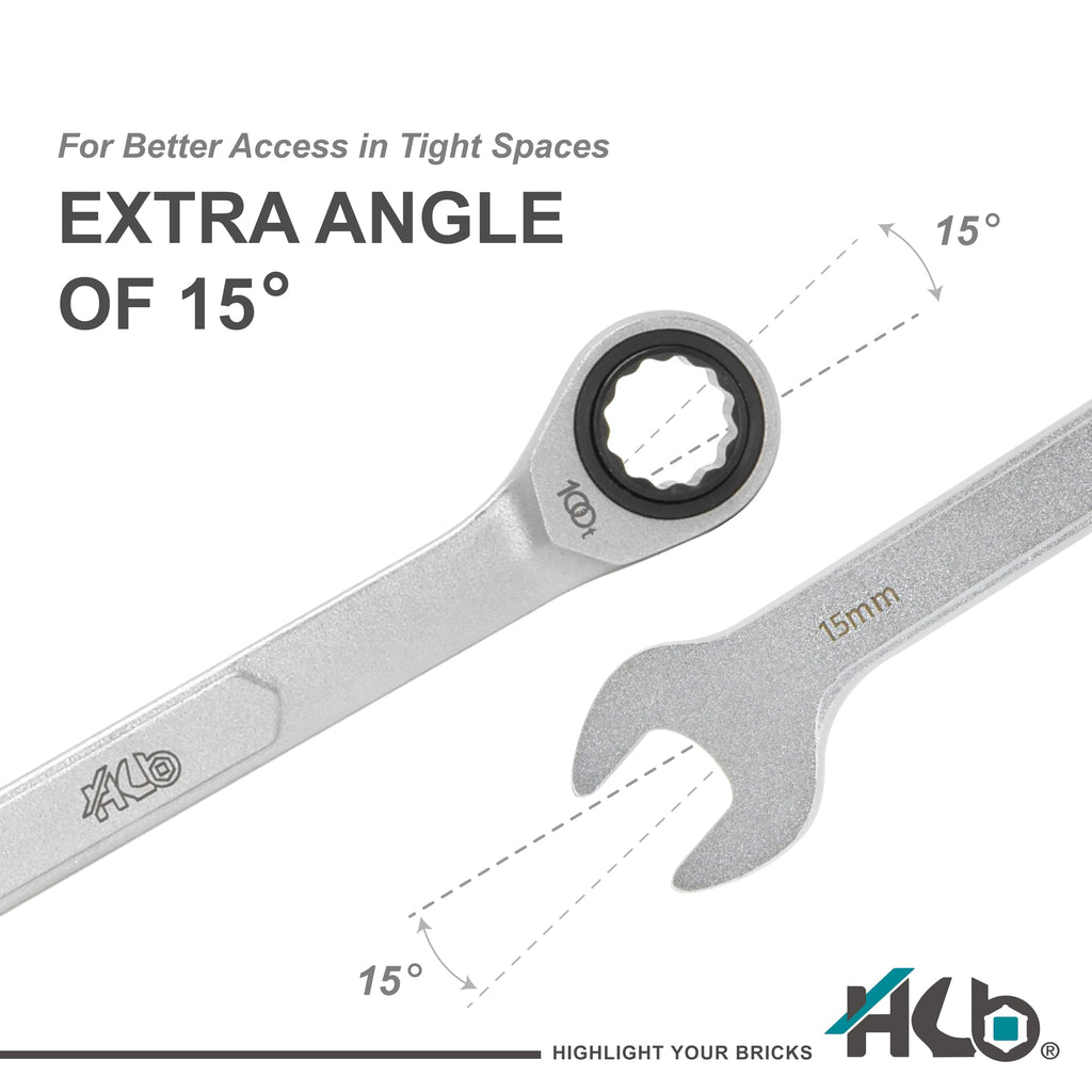 100-tooth Ratchet Wrench