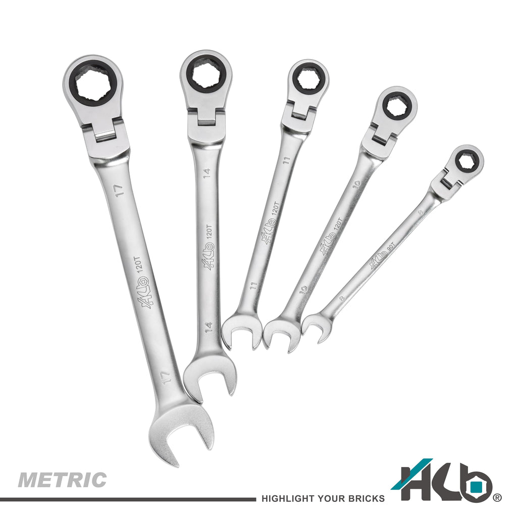 HB Flex Head Ratchet Wrench
