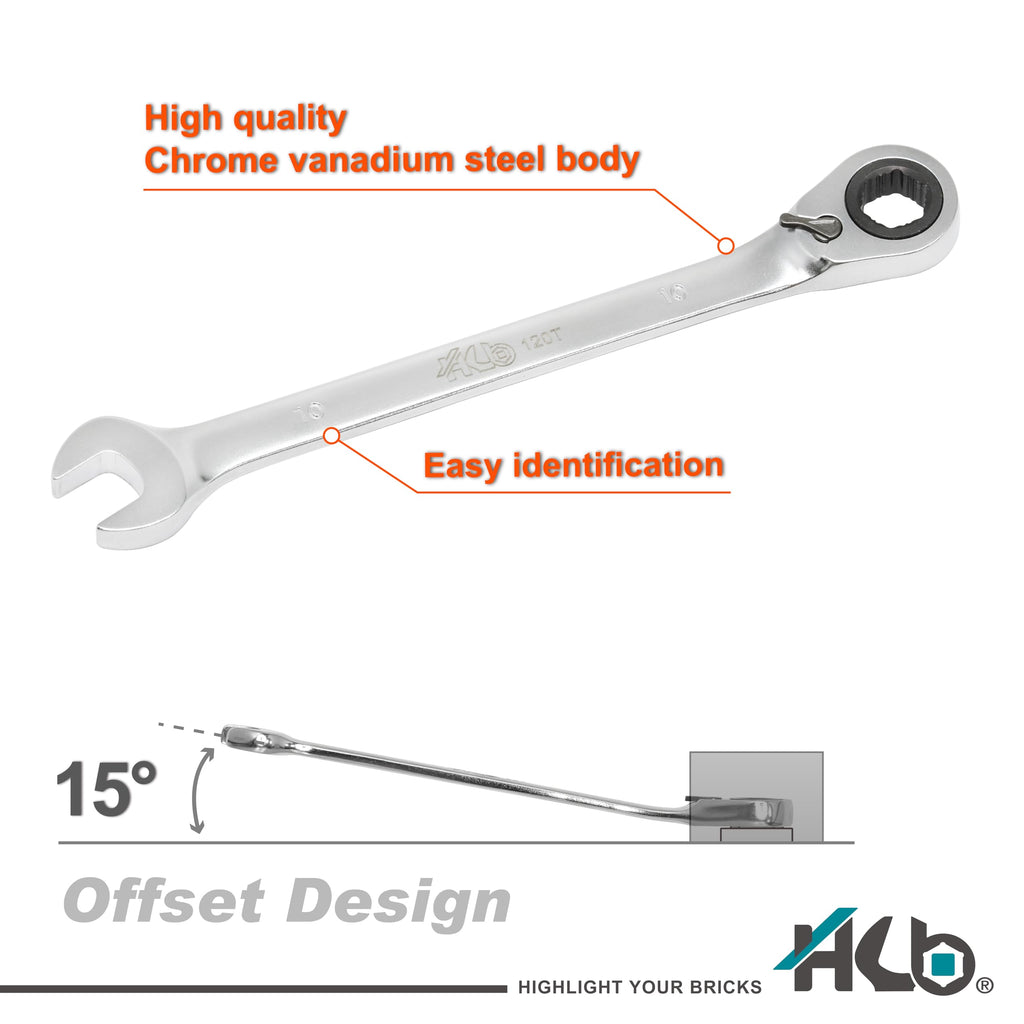 120-tooth Reversible Ratchet