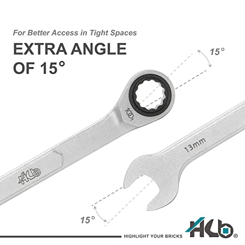 100-tooth Ratchet Wrench