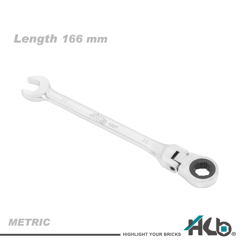 HB Flex Head Ratchet Wrench