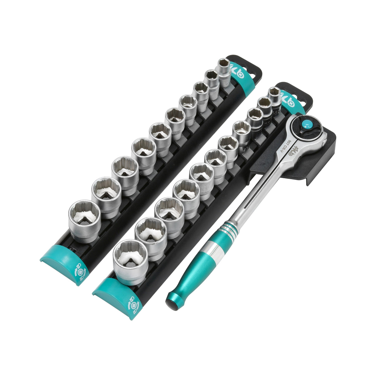 AGX001 22-piece 3/8-inch drive socket set — complete set