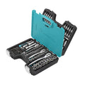 HB 168-Piece Socket Set, 120-Tooth Ratchets (1/2, 3/8, 1/4) & Case