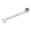 HB 11 mm 100-Tooth Ratcheting Combination Wrench WDM011-U | 12-Point Box End 3.6° Arc Swing | 15° Angled Head Pass-Through Design for Long Bolts Raised Panel Laser Marking Matte Finish Made in Taiwan