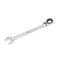 HB 14mm Ratchet Wrench WGR014-U | 120-Tooth Non-Slip Reversible Metric Spanner 3° Arc Swing | Patented Grip Plus Rounded Bolt Remover | Chrome Vanadium Steel Micro-Chrome Finish | Made in Taiwan