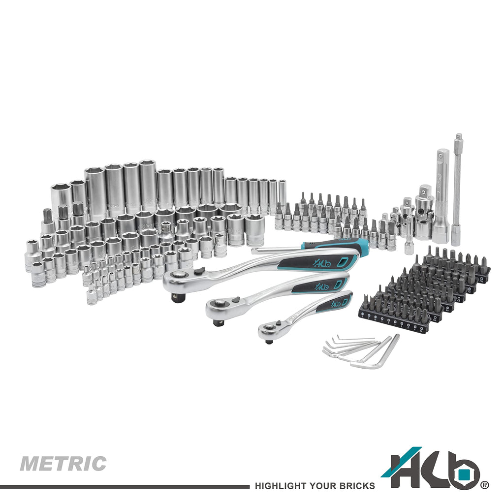 120-Tooth Ratchet Handle Set