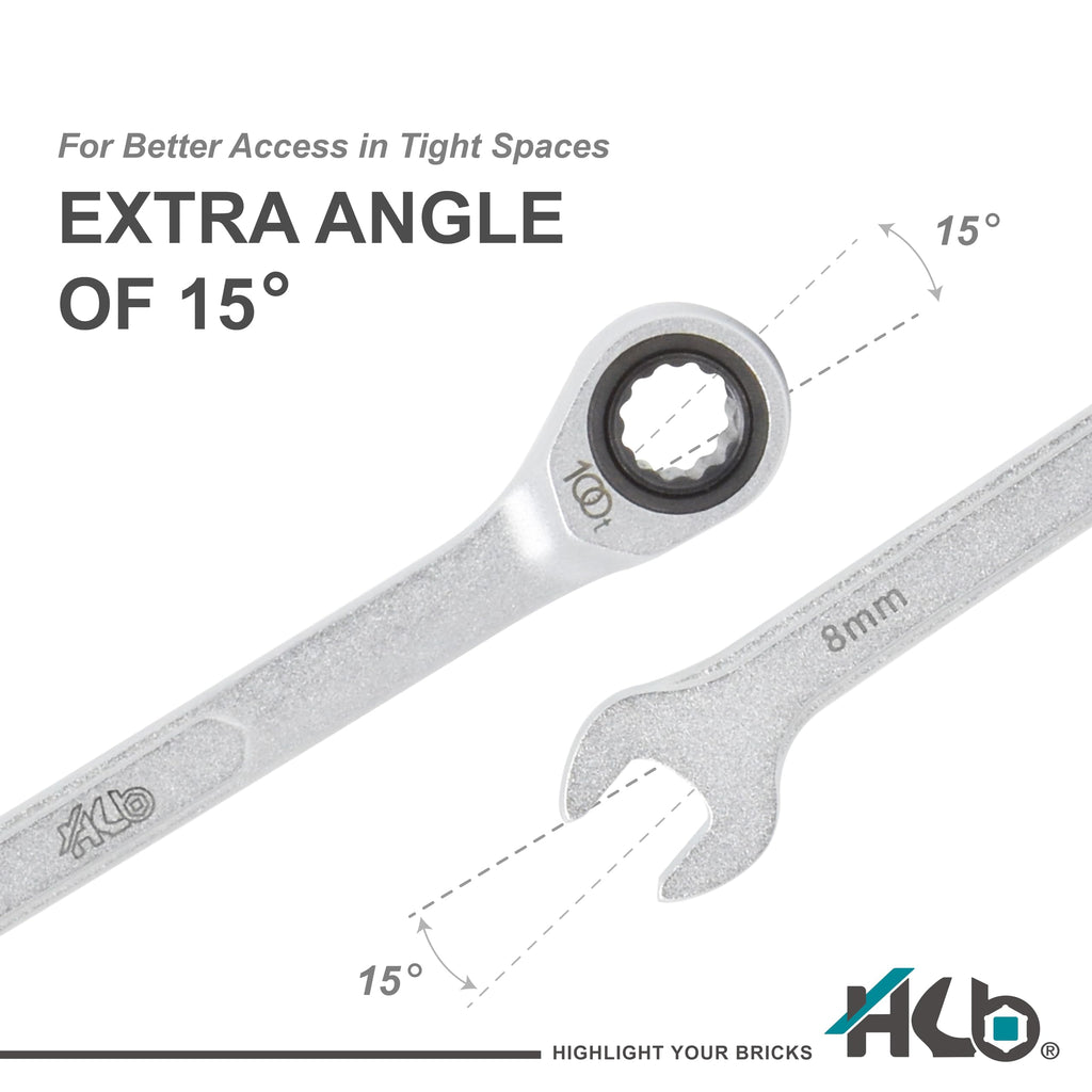 100-tooth Ratchet Wrench