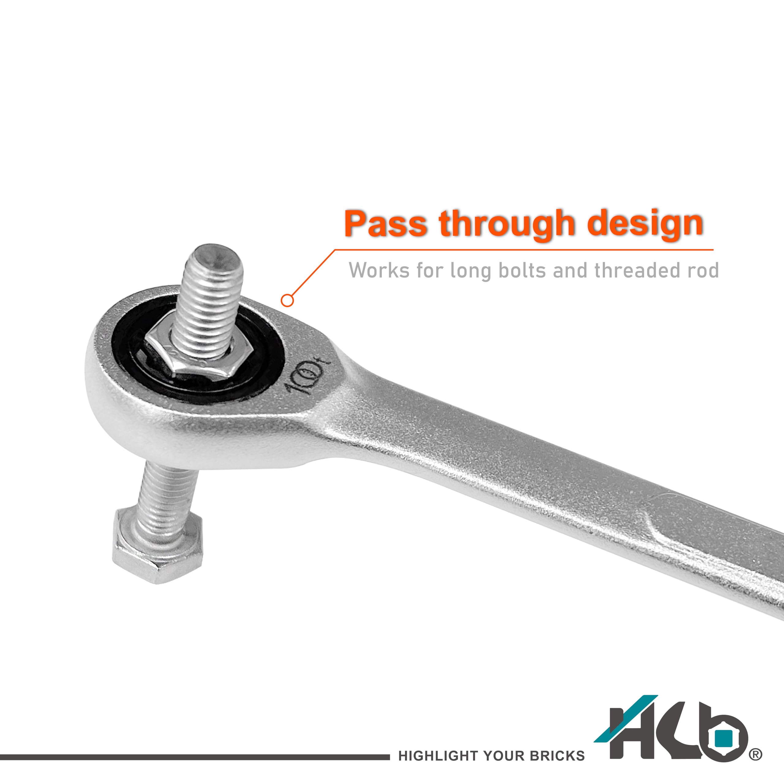 100-tooth Ratchet Wrench