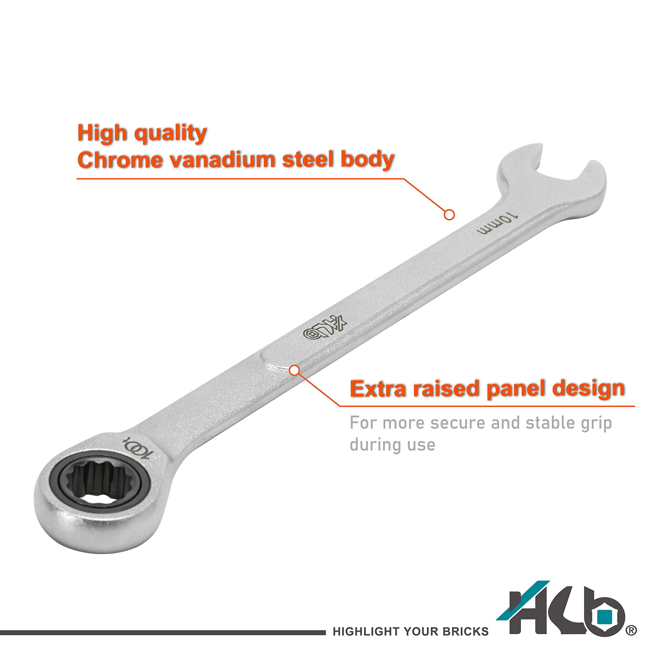 100-tooth Ratchet Wrench