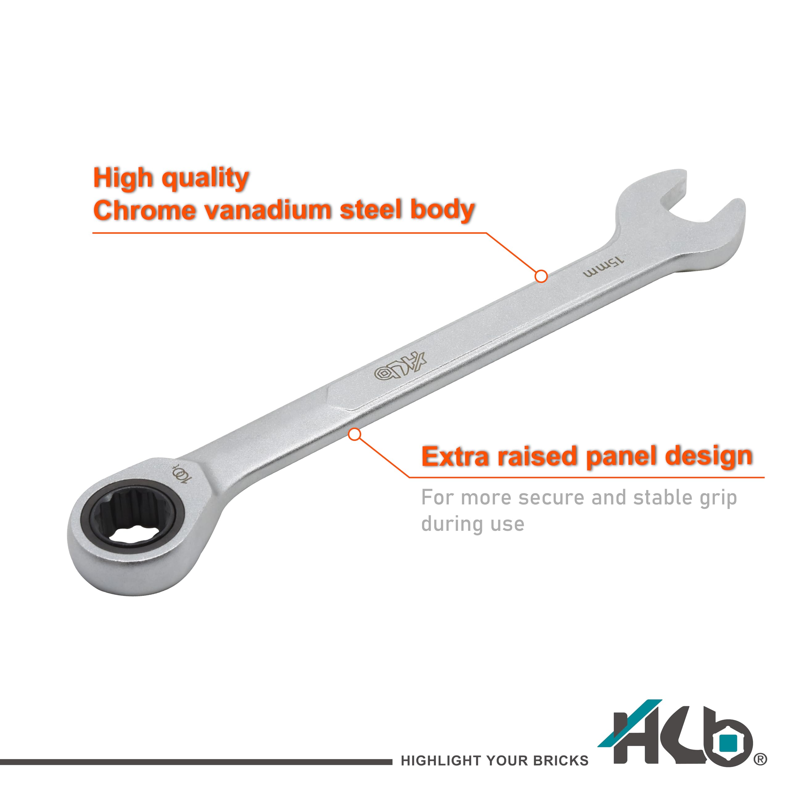 100-tooth Ratchet Wrench