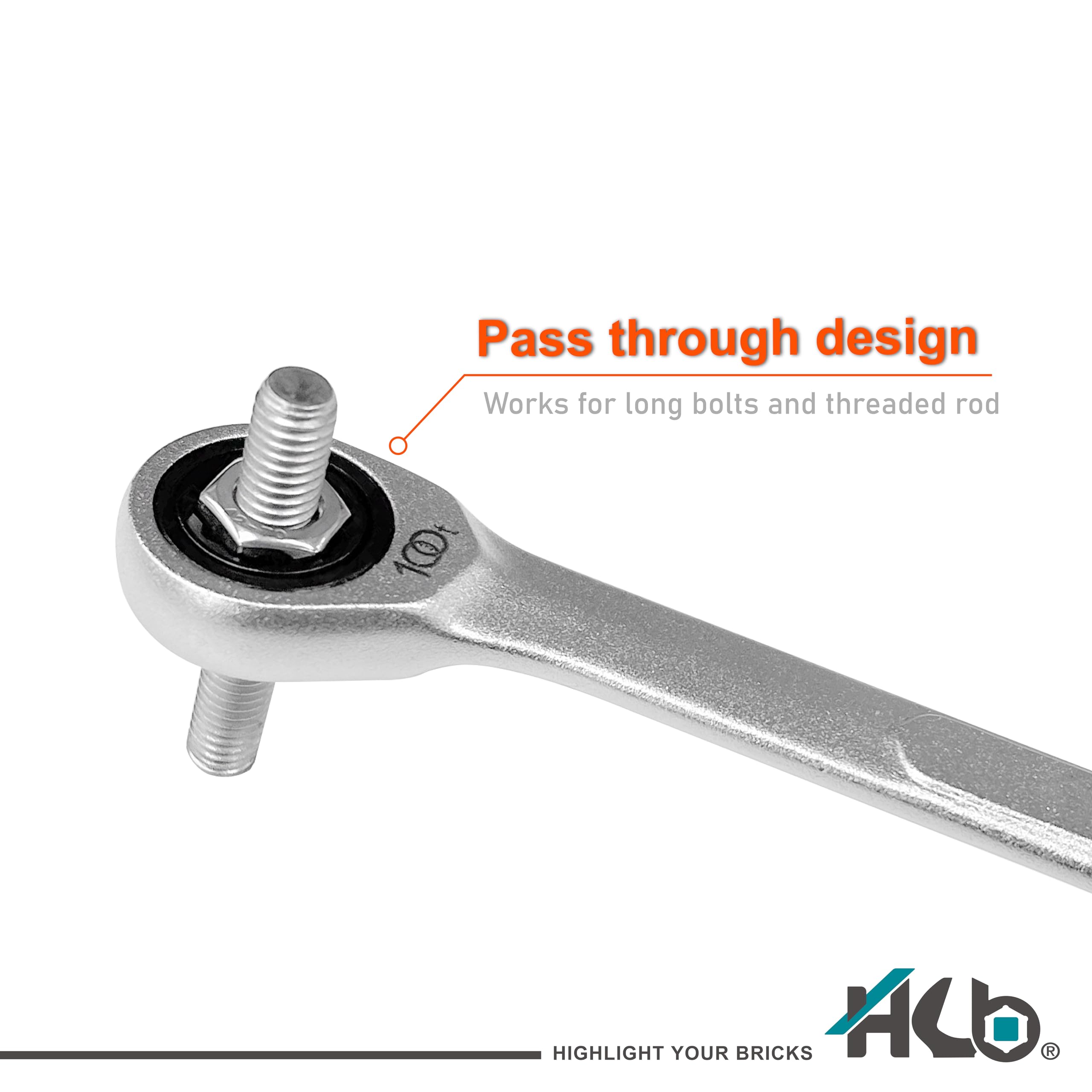 100-tooth Ratchet Wrench