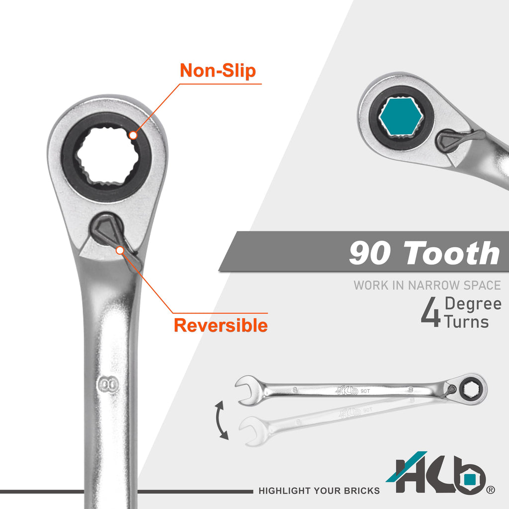 120-tooth Reversible Ratchet