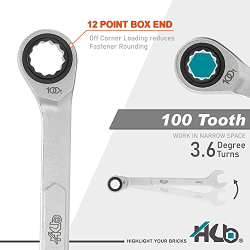 100-tooth Ratchet Wrench