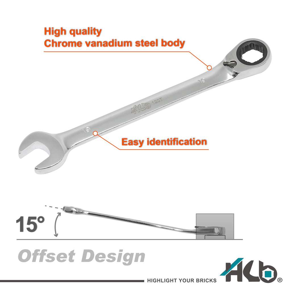 120-tooth Reversible Ratchet