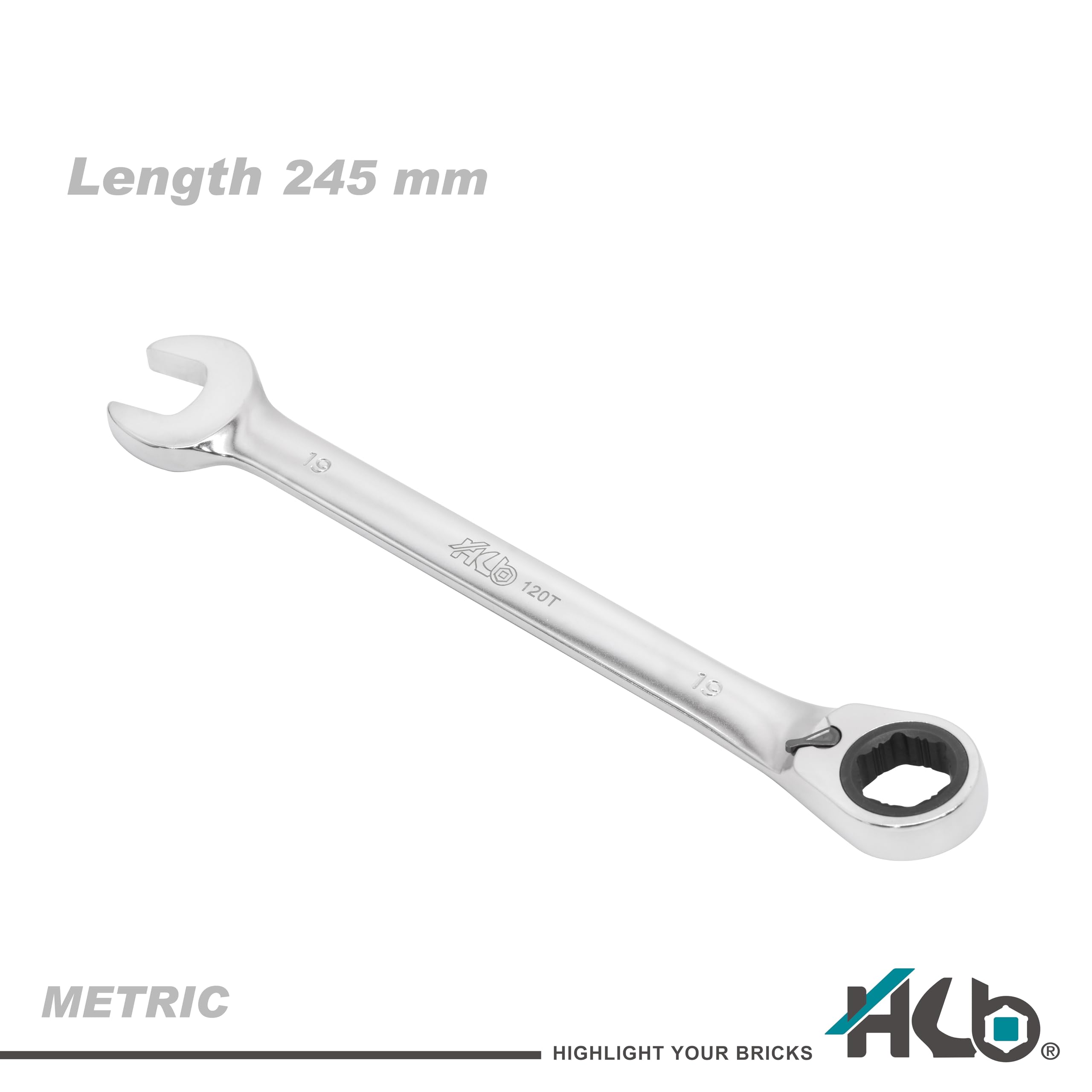 120-tooth Reversible Ratchet